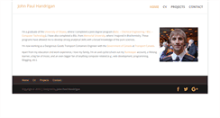 Desktop Screenshot of johnpaulhandrigan.net